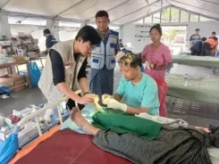 EMT Indonesia Obati Dua Ribu Pasien di Myanmar